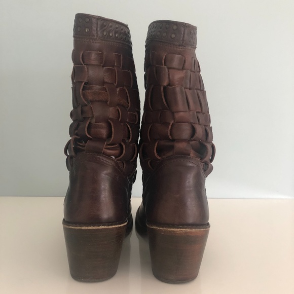 Woven Frye Boots - Picture 4 of 7